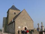 [Cliquez pour agrandir : 79 Kio] Audresselles - L'église Saint-Jean-Baptiste : l'extérieur.