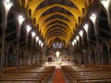 [Cliquez pour agrandir : 107 Kio] Paris - L'église nouvelle Saint-Honoré-d'Eylau : la nef et le chœur.