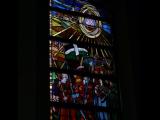 [Cliquez pour agrandir : 75 Kio] Fribourg - L'église Notre-Dame-de-Bourguillon : vitrail.