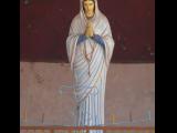 [Cliquez pour agrandir : 83 Kio] Gumla - La cathédrale Saint-Patrick : statue de la Vierge.