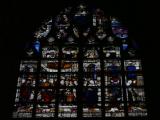 [Cliquez pour agrandir : 118 Kio] Alençon - La basilique Notre-Dame : vitrail.