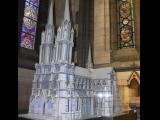 [Cliquez pour agrandir : 105 Kio] Lille - La cathédrale Notre Dame de la Treille : la maquette du projet original.