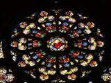 [Cliquez pour agrandir : 120 Kio] Auxerre - La cathédrale Saint-Étienne : vitrail : détail.