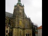 [Cliquez pour agrandir : 70 Kio] Prague - Le château : la cathédrale Saint-Guy.