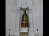 [Cliquez pour agrandir : 64 Kio] Niteroí - La basilique Nossa Senhora Auxiliadora : statue de saint.