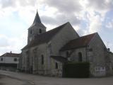 [Cliquez pour agrandir : 53 Kio] Saulcy - L'église Saint-Brice.