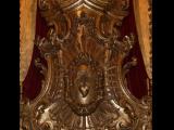 [Cliquez pour agrandir : 130 Kio] Rio de Janeiro - L'abbaye Saint-Benoît : la chapelle du Sacré-Cœur : le tabernacle.
