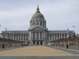 [Cliquez pour agrandir : 72 Kio] San Francisco - The city hall: general view.