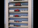 [Cliquez pour agrandir : 73 Kio] Las Cruces - The old station museum: size comparison of model trains.