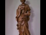 [Cliquez pour agrandir : 50 Kio] San Francisco - Saint Vincent-de-Paul's church: statue of Saint Joseph.