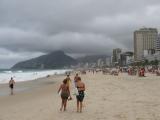 [Cliquez pour agrandir : 59 Kio] Rio de Janeiro - La plage d'Ipanema.