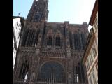 [Cliquez pour agrandir : 89 Kio] Strasbourg - La cathédrale : la façade.