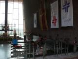 [Cliquez pour agrandir : 81 Kio] Sedona - The chapel of the Holy Cross: the inside.