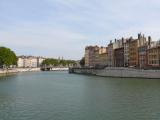 [Cliquez pour agrandir : 70 Kio] Lyon - Les rives de la Saône.