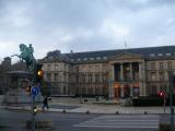 [Cliquez pour agrandir : 68 Kio] Rouen - L'hôtel de ville : la façade : vue générale.