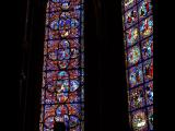 [Cliquez pour agrandir : 145 Kio] Tours - La cathédrale Saint-Gatien : vitraux.