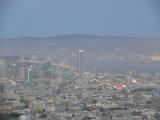 [Cliquez pour agrandir : 73 Kio] San Francisco - General view from Twin Peaks.