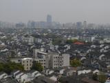 [Cliquez pour agrandir : 89 Kio] Suzhou - La ville vue depuis la pagode du temple du Nord.