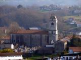 [Cliquez pour agrandir : 95 Kio] Urrugne - L'église Saint-Vincent : vue générale.