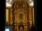 [Cliquez pour agrandir : 126 Kio] Azpeitia - L'église Saint-Sébastien de Soreasu : le retable.