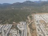 [Cliquez pour agrandir : 185 Kio] San José del Cabo - La ville vue d'avion.