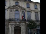 [Cliquez pour agrandir : 86 Kio] Rennes - L'hôtel de ville : l'entrée.