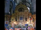[Cliquez pour agrandir : 182 Kio] Mexico - La cathédrale Notre-Dame-de-l'Assomption : retable doré.