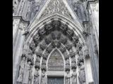 [Cliquez pour agrandir : 143 Kio] Cologne - La cathédrale : le portail Nord.