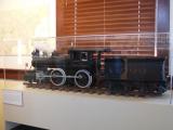 [Cliquez pour agrandir : 63 Kio] Las Cruces - The old station museum: model of a steam locomotive.