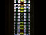 [Cliquez pour agrandir : 71 Kio] Nanteuil-le-Haudouin - L'église Saint-Pierre : vitrail.