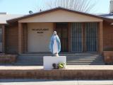 [Cliquez pour agrandir : 81 Kio] Las Cruces - Our Lady of Health's church: the rectory.