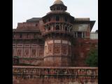 [Cliquez pour agrandir : 112 Kio] Agra - Le fort : le palais de Shahjahani.