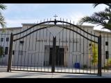 [Cliquez pour agrandir : 127 Kio] San José del Cabo - L'église Templo del Sagrado Corazón de Jesús.