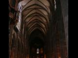 [Cliquez pour agrandir : 70 Kio] Strasbourg - La cathédrale : la nef.