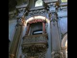 [Cliquez pour agrandir : 112 Kio] Rio de Janeiro - L'église Saint-François-de-Paule : petite tribune.