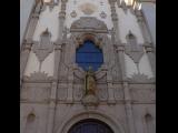 [Cliquez pour agrandir : 84 Kio] Tucson - Saint Augustine cathedral: the front part: detail.
