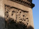 [Cliquez pour agrandir : 97 Kio] Rome - L'arc de Constantin : détail.