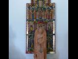 [Cliquez pour agrandir : 66 Kio] Tucson - San Pedro chapel: the altarpiece.