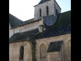 [Cliquez pour agrandir : 82 Kio] L'Île-Bouchard - L'église Saint-Gilles : vue générale.