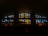 [Cliquez pour agrandir : 49 Kio] Alamogordo - Saint Jude's mission: stained glass window.