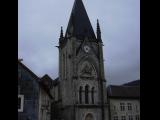 [Cliquez pour agrandir : 55 Kio] Montbenoît - L'abbaye : le clocher.