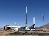 [Cliquez pour agrandir : 57 Kio] Alamogordo - The Museum of Space History: various rockets.