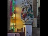 [Cliquez pour agrandir : 112 Kio] Cabo San Lucas - Le sanctuaire Notre-Dame-de-Guadalupe : bas-relief de la Trinité.