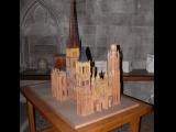 [Cliquez pour agrandir : 87 Kio] Rouen - La cathédrale Notre-Dame : maquette.