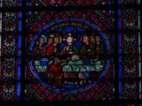 [Cliquez pour agrandir : 114 Kio] Saint-Omer - La cathédrale Notre-Dame : vitrail.