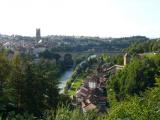 [Cliquez pour agrandir : 109 Kio] Fribourg - Vue générale.