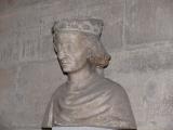[Cliquez pour agrandir : 79 Kio] Saint-Denis - La basilique : le buste de Charles VII.