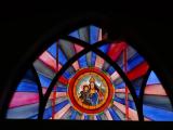 [Cliquez pour agrandir : 78 Kio] Ranchi - L'église Saint-François-Xavier : vitrail.