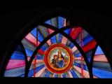 [Cliquez pour agrandir : 78 Kio] Ranchi - L'église Saint-François-Xavier : vitrail.