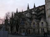 [Cliquez pour agrandir : 83 Kio] Bordeaux - La cathédrale Saint-André : vue latérale.